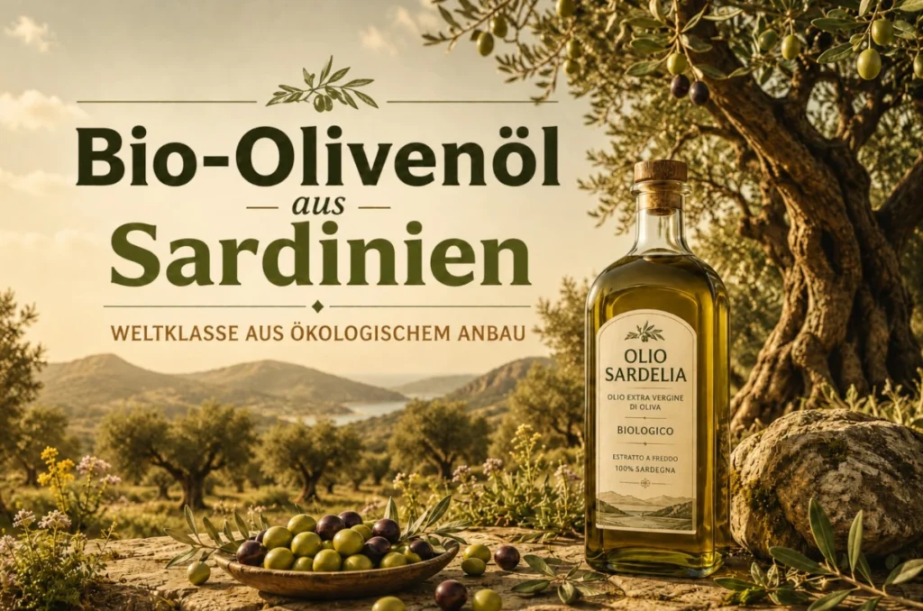 Bio-Olivenöl aus Sardinien