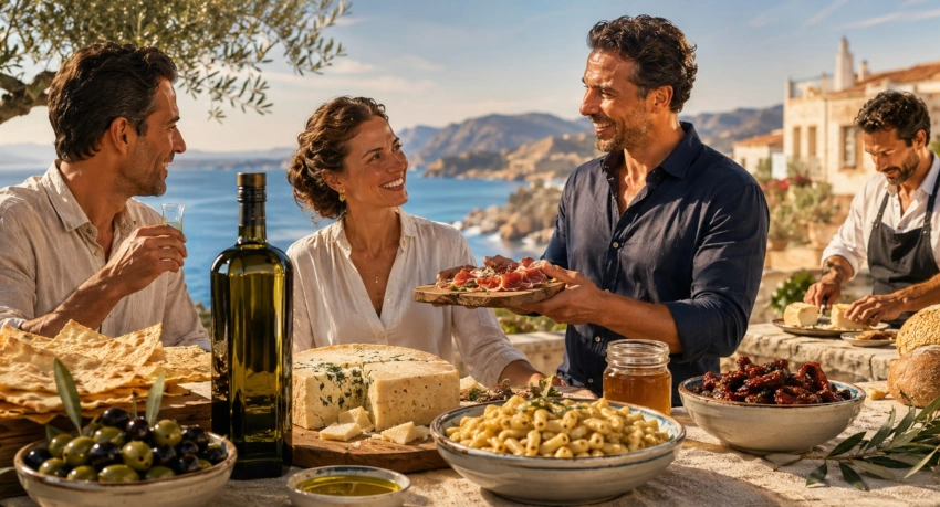 Olio Sardelia Verkostung auf Sardenien