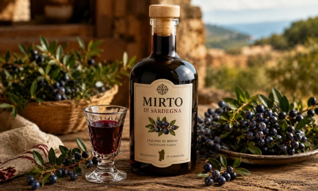 Mirto Likör aus Sardinien