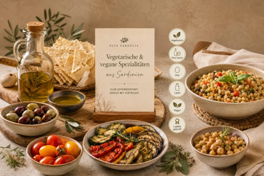 Vegane und vegetarische Küche aus Sardinien