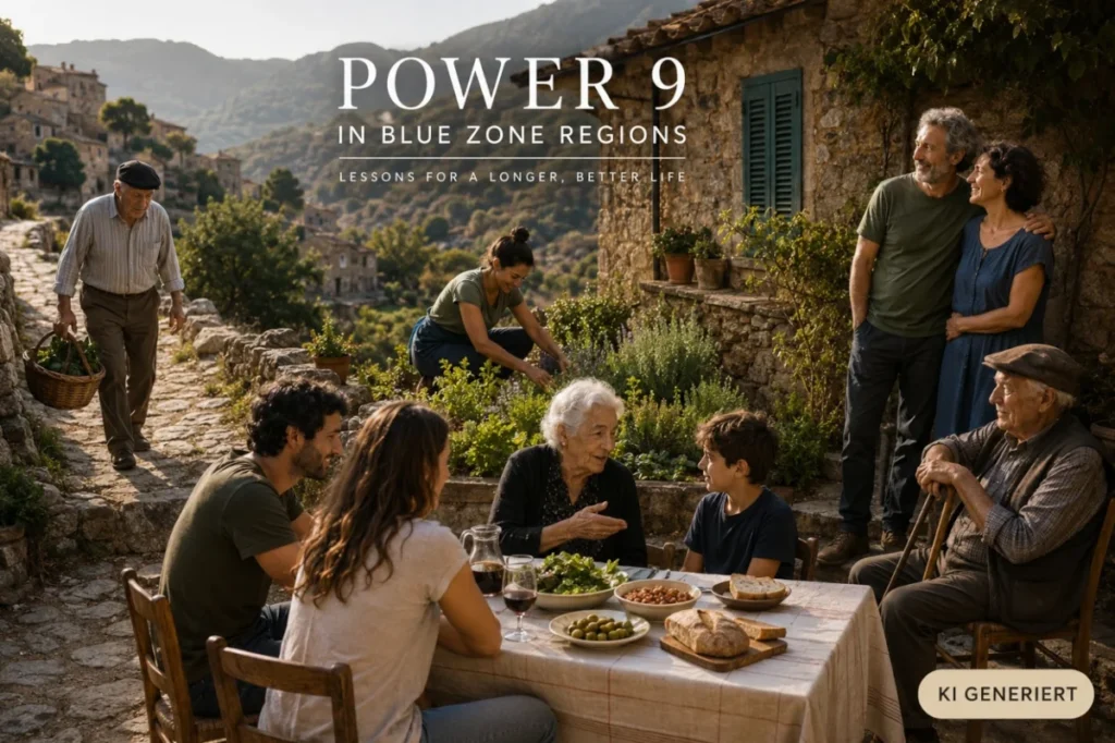 Ernährung Power 5 in der Blue Zone von Sardinien