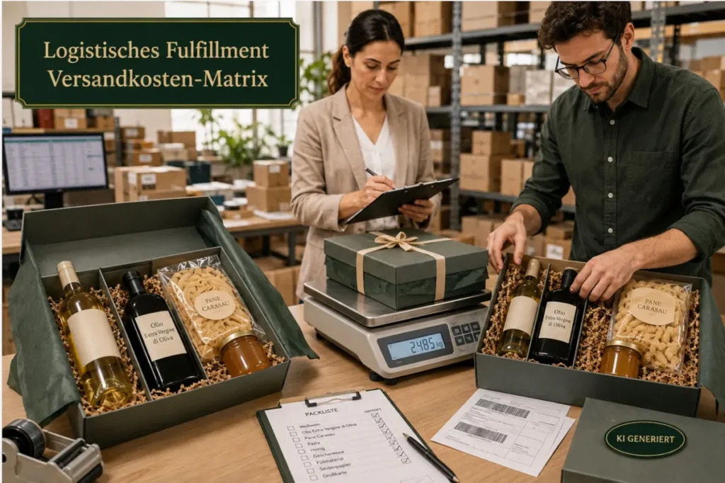 Geschenkset-Anbieter bei der Planung