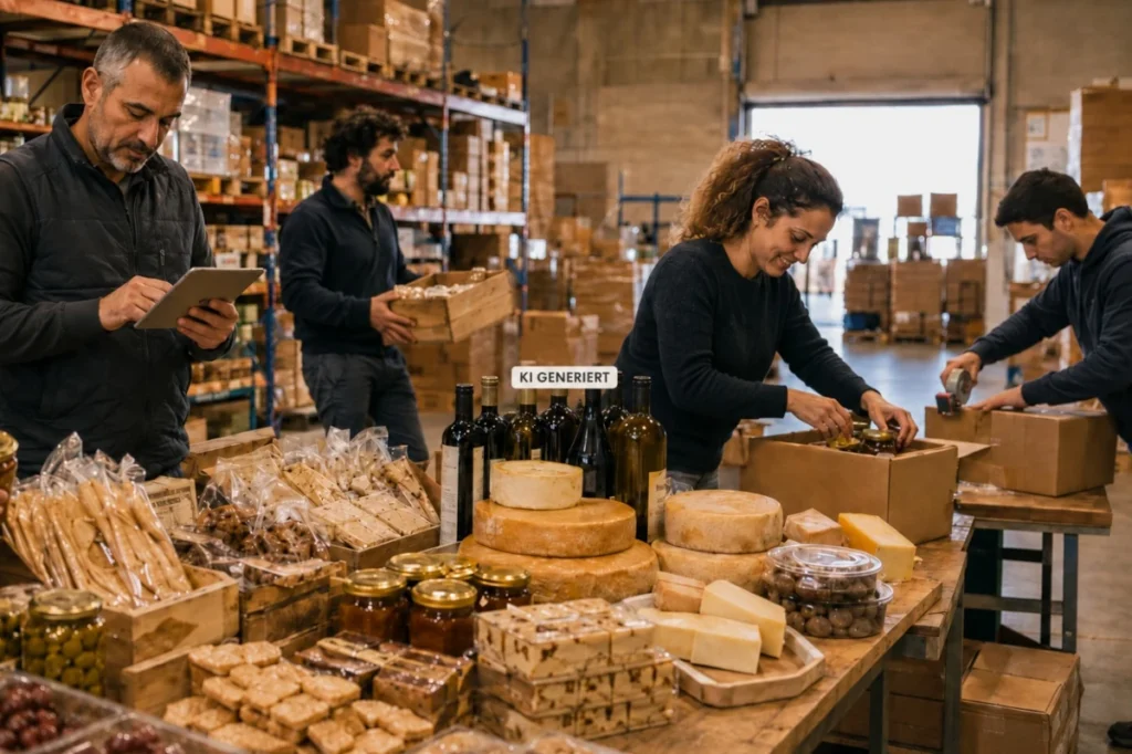 Reseller und B2B Vertrieb von sardischem Olivenöl und Feinkost