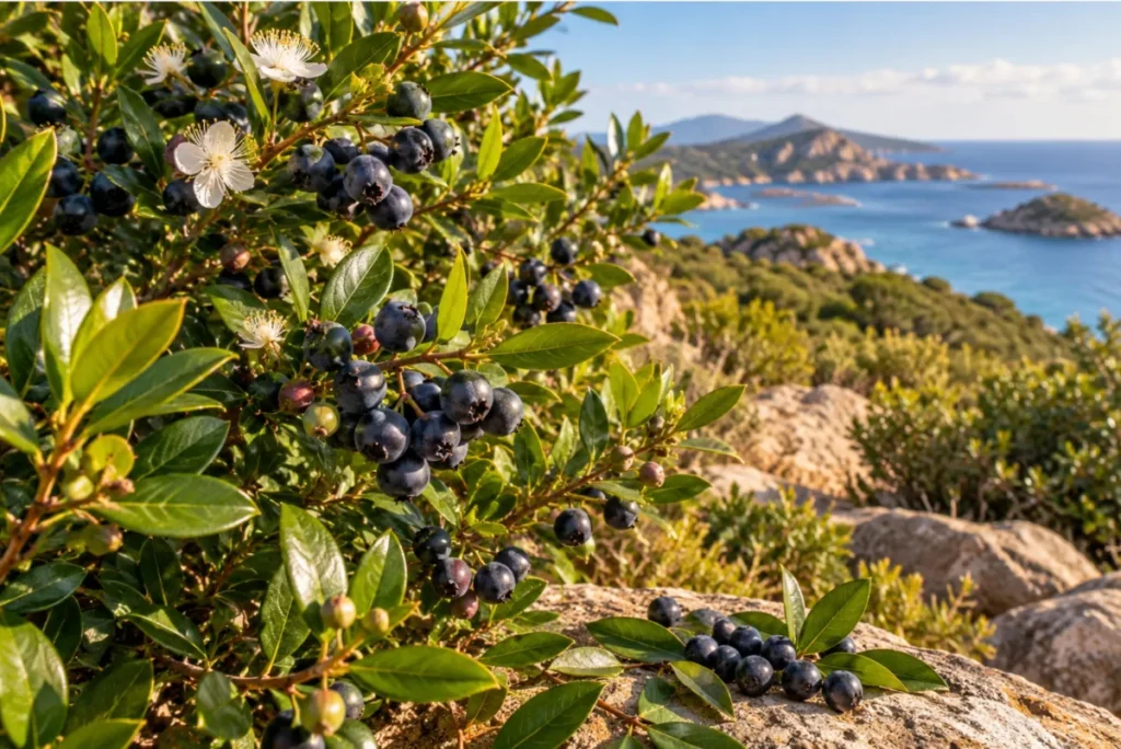 Myrtenbeeren auf Sardinien