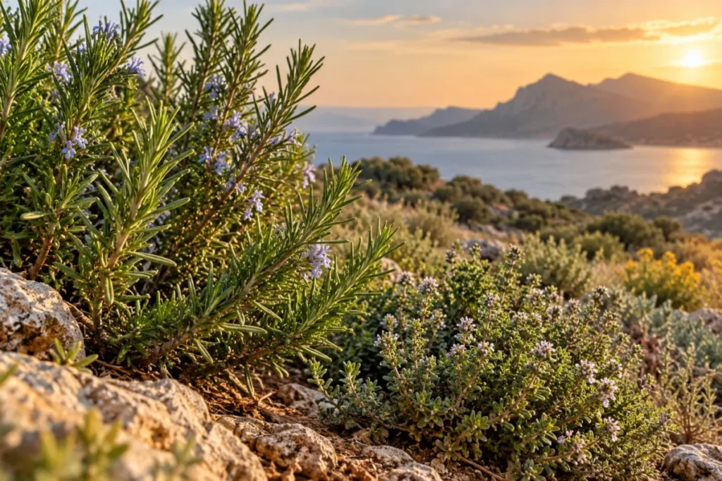 rosmarin und Thymian aus Sardinien